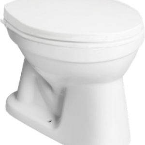 นั่งราบราดน้ำ สีขาว