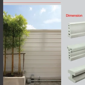 รั้วสำเร็จรูป รุ่น คลาสสิค สมาร์ท