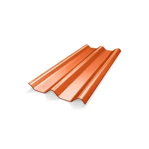 ลอนคู่ scg สีส้มประกายมุก