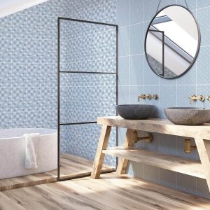 Alternative view of กระเบื้อง FA-N 25x40 เมอร์เมด-ฟ้า (A)