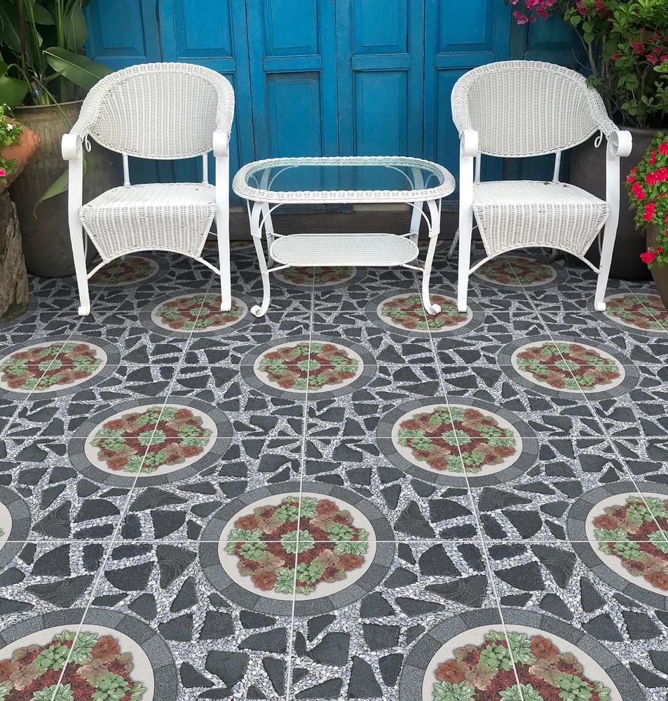 กระเบื้อง SA-N 40x40 หินพนา-เทา (A) - Image 2