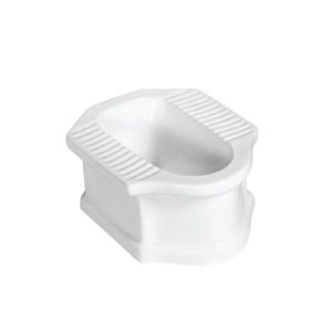 นั่ง ยองทรงสูง สีขาว