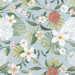 กระเบื้อง WT 25X40 มาดมัวเซลล์ เดคโค่ ฟ้า (HYG) PM