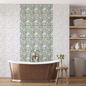 Alternative view of กระเบื้อง WT 25X40 มาดมัวเซลล์ เดคโค่ ฟ้า (HYG) PM