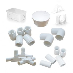 อุปกรณ์ท่อพีวีซีสีขาว ตราscg