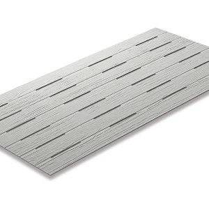 ฝ้าสมาร์ทบอร์ด เอสซีจี รุ่นลายไม้ระบายอากาศ ขนาด 60X120X0.4 ซม. สีซีเมนต์