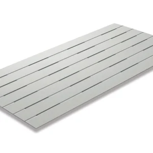 ฝ้าสมาร์ทบอร์ด เอสซีจี รุ่นเซาะร่อง 3 นิ้วระบายอากาศ ขนาด 60x120x0.4 ซม. สีซีเมนต์