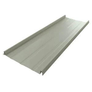 หลังคา เมทัล เอสซีจี รุ่น คอมฟอร์ท ลอน Snaplock ลาย Stiffener B สี WHITE PEARL 0.50 mm.