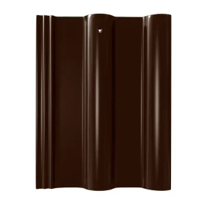 กระเบื้องหลังคาเซรามิค เอสซีจี รุ่นเอ็กซ์เซลล่า คลาสสิค สีทิมเบอร์ บราวน์