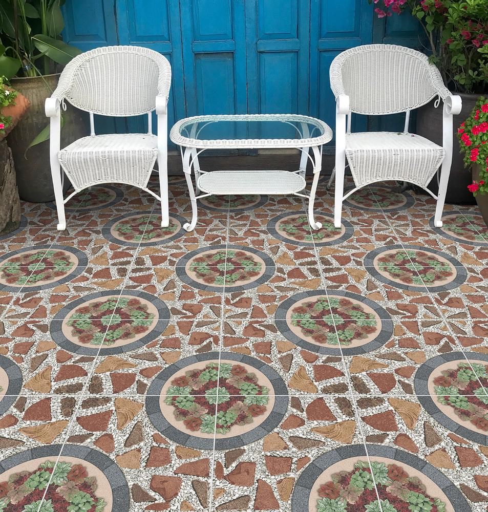 กระเบื้อง SA-N 40x40 หินพนา-น้ำตาล (A) - Image 2