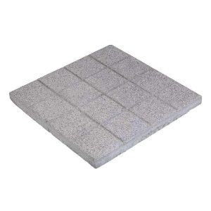 กระเบื้องคอนกรีตปูพื้น เอสซีจี รุ่นเวนโทลา (VENTOLA) ลายกริด สีเทา ขนาด 40x40x3.5 ซม.