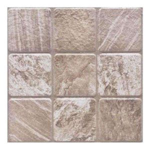 กระเบื้องคอนกรีตปูพื้น เอสซีจี รุ่นยูวีที (UVT) บราวน์ มาร์เบิ้ล คอบ-9 ขนาด 40x40x3.5 ซม.