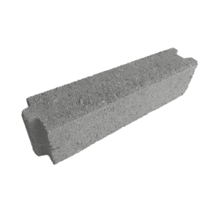 คอนกรีตล้อมคอกต้นไม้แบบ C สีเทา ขนาด 7 X 30 X 8 ซม.