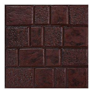 กระเบื้องคอนกรีตปูพื้น เอสซีจี รุ่นแสตมป์ เพฟ ลายลอนดอน สีแดง ขนาด 40x40x3.5 ซม.